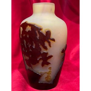 Vase Emile Galle Art Nouveau School Of Nancy