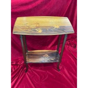 Emile Gallé Console Table Nancy School 1900