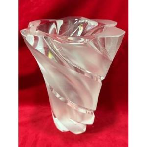 Lalique Crystal Vase Narcissus Model