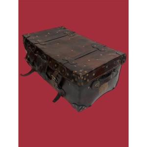 Corbain Usa Leather Travel Trunk