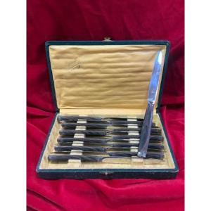  Majorelle Knives, Nancy, Art Deco Style, 1930