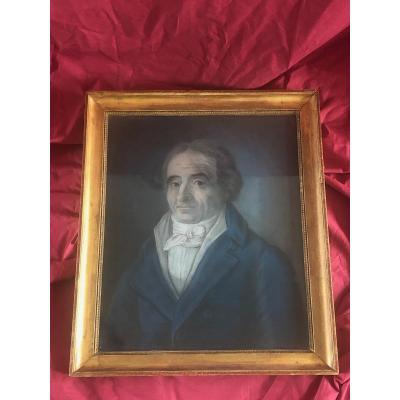 Pastel Portrait Painting Man Quality XVIII