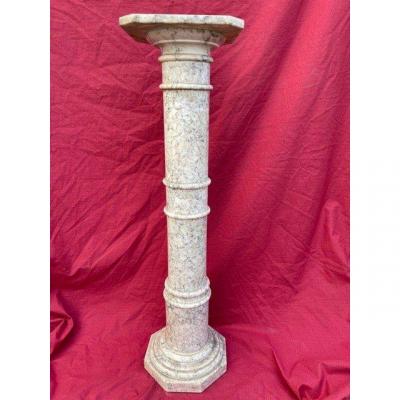 Old Harness Column In Marble XIX