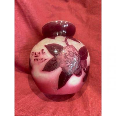Vase André Delatte Art Nouveau School Of Nancy