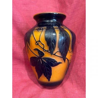 Vase André Delatte Art Nouveau School Of Nancy