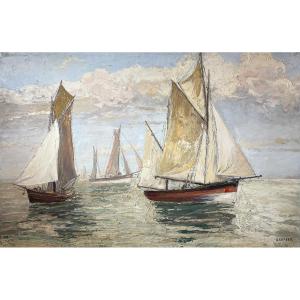 André Kauffer - Marine Scene