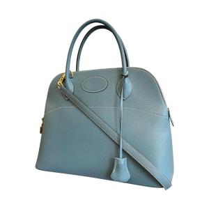 Hermès Bolide Bag 31 Blue Denim