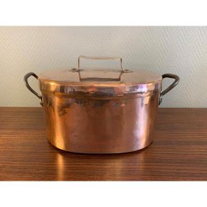 18th Century Copper Daubière