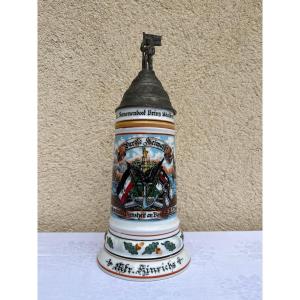 Prussian Kriegsmarine Reservist Porcelain Tankard