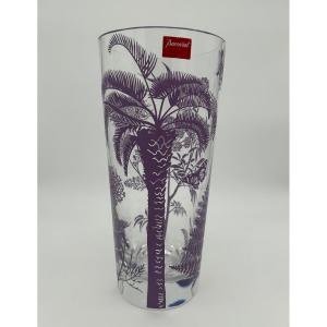Baccarat Serigraphy Vase
