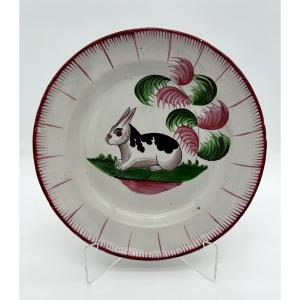 Les Islettes “rabbit” Plate