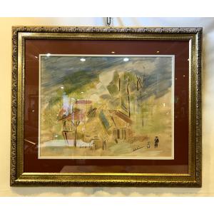 André Lhote (1885-1962) Villas At Piquey, Circa 1916