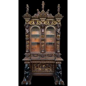 Cabinet Of Curiosities Or Bookcase