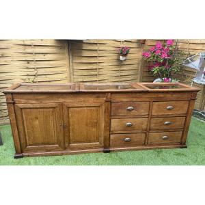 Glass Counter Or Collector's Cabinet