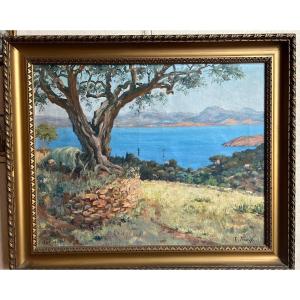 Alaux Paintings Oil-on-canvas Framed Olivier De La Ciotat