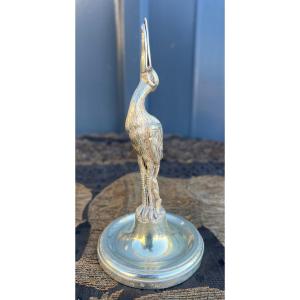The Heron Ring Sizer, Silver-plated Bronze 