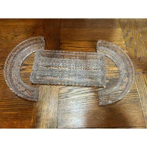 Baccarat Molded Crystal Centerpiece (5 Pieces)