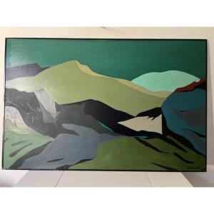 Painting Elio Santerella
