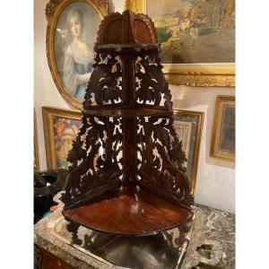 Black Forest Corner Shelf - 19th Century