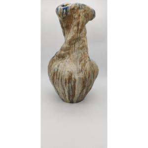 Stoneware Vase By Jeanne Jauzon