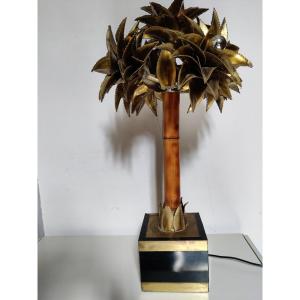 Maison Jansen Palm Tree Lamp