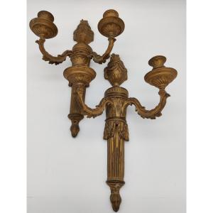 Pair Of Louis XV Period Wall Lights