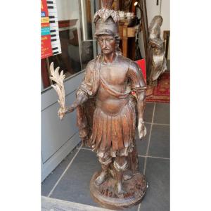 18th Century Sculpture Of Saint Gorgon
