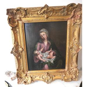 Virgin And Child Hst 17th