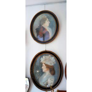 Pair Of Late 18th Century Portraits