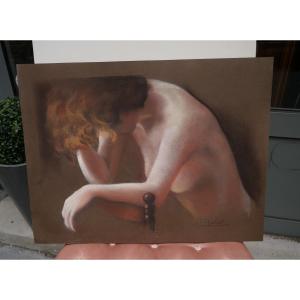 Woman At The Jp Mérat Chair