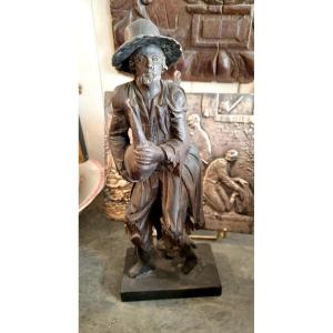 Carved Wooden Figure Germany 18th Century