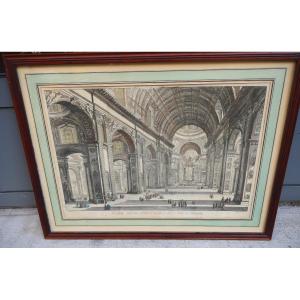 Optical View Of St. Peter's Basilica, 18th Century