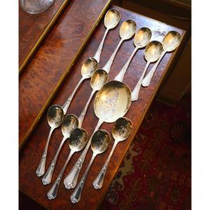 Solid Silver Ice Service