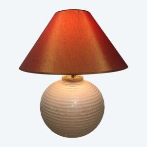 Glass Ball Lamp Daum Nancy France 20th Century