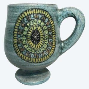 Ceramic By Jean De Lespinasse, 20th Century Period