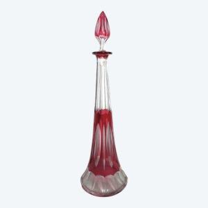 Eiffel Carafe In Cut Crystal