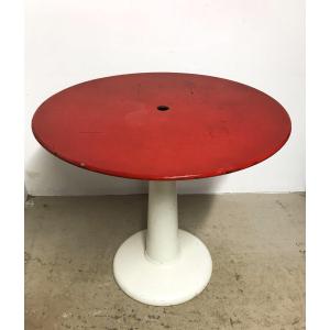 Tolix Pedestal Table Model G By Xavier Pauchard