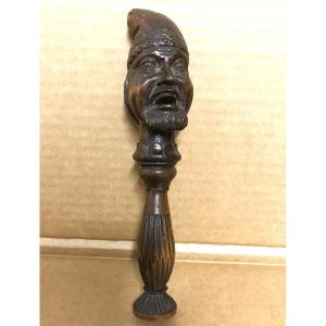 19th Century Wooden Nutcracker