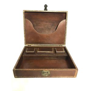 Leather Correspondence Box