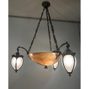 Art Nouveau Chandelier