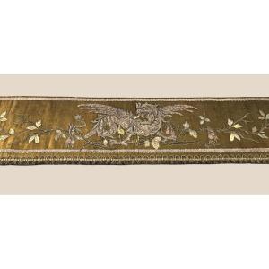 Embroidered Dragon Wall Hanging
