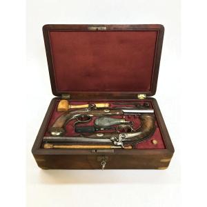 19th Century Officer's Pistol Box