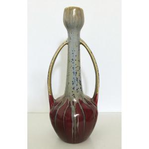 Gustave De Bruyn Ceramic Vase
