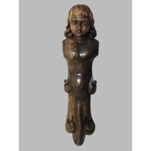 High Period Angel Caryatid, Late 16th - Early 17th Century