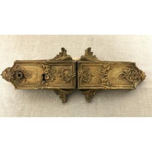 Louis XV Style Gilt Bronze Lock