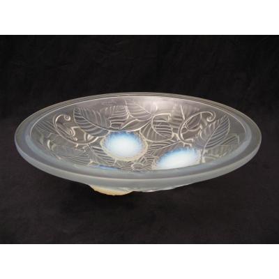 Glass Cup Signed Arvers André Delatte Art Deco Era