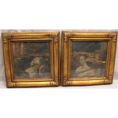 Pair Of 18th Century Paintings