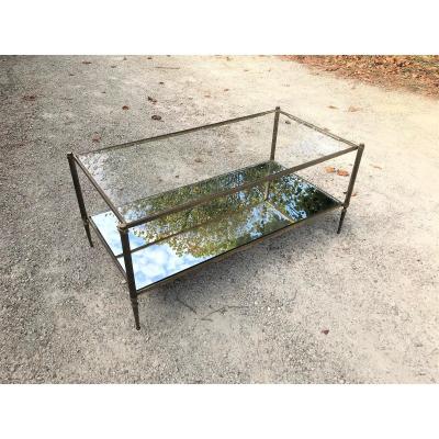 Coffee Table In The Style Of Jansen Design 1970s