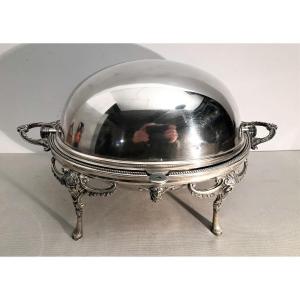 XIXth Century Silver-plated Vegetable Bain-marie