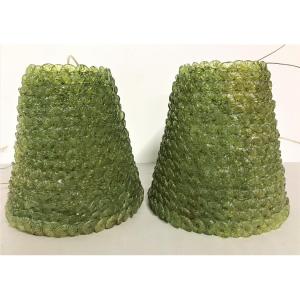 Pair Of Murano Chandeliers Design 1970